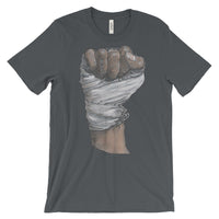 Muhammed Fist Unisex Short Sleeve T-Shirt Illustrated by Robert Bowen - Robert Bowen Tees